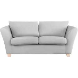 2-Sitzer-Sofa Devado Silberfarben