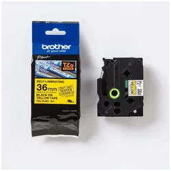 Brother Tonerpatrone Brother TZe-SL661 gelb/schwarz, 36 mm, selbstlaminierend, 8 m