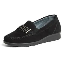 Slipper Inga Waldläufer schwarz