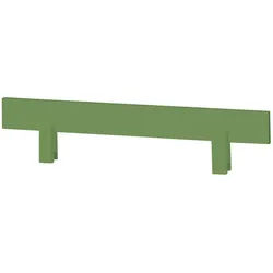 Mid.you Bettschutzgitter , Grün , Holz , Kiefer , vollmassiv , 100x22.5x4 cm , Babysicherheit, Bettschutzgitter