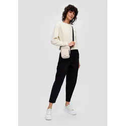 s.Oliver 7/8-Hose Hose Relaxed: Hose mit Super High Waist schwarz 42