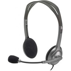 Logitech H110 - Headset - silber