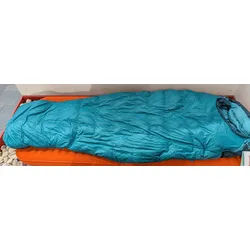 Marmot Damen Micron 25 Regular Daunenschlafsack (Damen bis -5,6°C / max. Körpergröße 168cm / Gewicht 1,16kg) Malachite/Deep Teal
