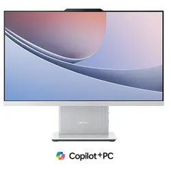 Lenovo IdeaCentre AIO Gen 10 24” AMD AMD Ryzen AI 7 350 Prozessor 2,00 GHz bis zu 5,00 GHz, Windows 11 Home 64, 512 GB SSD M.2 2280 PCIe 4.0 QLC, 23,8 Inch, Luna Grey