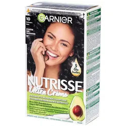 Garnier Nutrisse Crème Nutritive Dauerwellen-Coloration 10 Schwarz