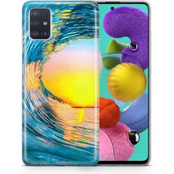 König Design Hülle Handy Schutz für Samsung Galaxy A52 4G / 5G / A52s Case Cover Tasche TPU (Galaxy A52s, Galaxy A52 5G, Galaxy A52), Smartphone Hülle, Mehrfarbig