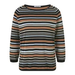 Le pull à manches longues 100 % coton SUPIMA Peter Hahn multicolore
