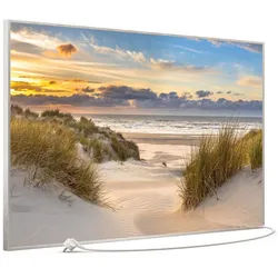 STEINFELD Heizsysteme Infrarotheizung Bild 900W, 120x74cm, Made in Germany, 7J Garantie, mit Thermostat, viele Motive silberfarben