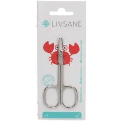 Livsane® Babyschere mit abgerundeten Klingen