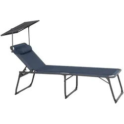 Campingliege klappbar + Nackenkissen