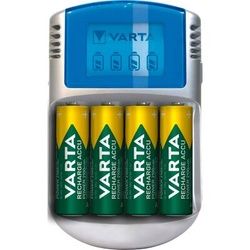 Varta LCD Charger 12V USB inkl. 4 Akkus 2600 mAh Mignon AA