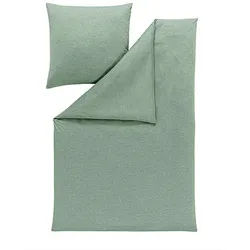 Estella Bettwäsche , Mintgrün , Textil , Uni , 155x200 cm , pflegeleicht, atmungsaktiv, hautfreundlich, weiche und anschmiegsame Oberfläche , Heimtextilien, Bettwäsche & Leintücher, Bettwäsche, Jersey-Bettwäsche