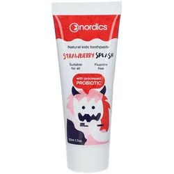 nordics Strawberry Splash Kinderzahnpasta Zahnpasta 50 ml