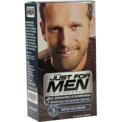 JUST FOR MEN PFLEGE-BRUSH-IN-COLOR NATUR HELLBRAUN