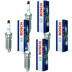4x Zündkerze BOSCH 0 242 235 767 für Ford Cadillac Alfa Romeo Opel Focus I Srx Cts