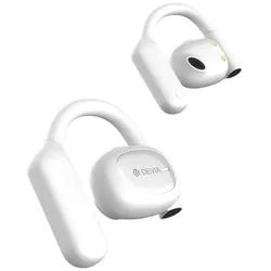 DEVIA Kabellose Kopfhörer Over-Ear-Kopfhörer mit Bluetooth 5.3-Technologie Bluetooth-Kopfhörer weiß