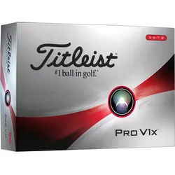 Titleist Pro V1x High Numbers 2023 Golfbälle - 12er Pack, weiß