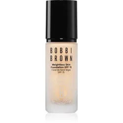Bobbi Brown Weightless Skin Foundation SPF 15 Mini langanhaltendes mattierendes Make up mit feuchtigkeitsspendender Wirkung Farbton Warm Sand 13 ml