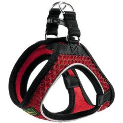 Hunter Hunde-Geschirr Hilo Comfort in rot & Größe XS