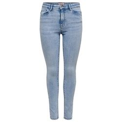 ONLY 7/8-Jeans Paola (1-tlg) Weiteres Detail, Plain/ohne Details blau XS