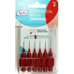 Tepe Id Bürste Rot 0.5Mm 6 ST