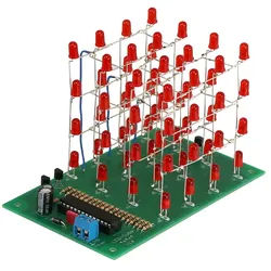 Bausatz LED-Cube 4x4x4, V2.0