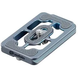 Leofoto Leofoto Schnellwechselplatte NP-65T Blue Kamerastativ