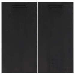Türenset in Schwarz