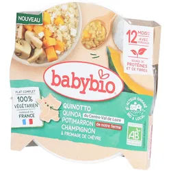 Babybio Quinotto Quinoa Kürbis Champignon & Ziegenkäse