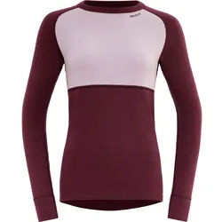Devold Expedition Merino Silk Shirt Damen Merinoshirt port/orchid M