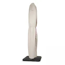 Oviala Business Schutzhülle für freistehenden Sonnenschirm 240 cm taupe