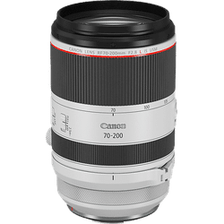 CANON RF 70 mm - 200 f/2.8 L-Reihe (Objektiv für Canon R-Mount, Weiß)