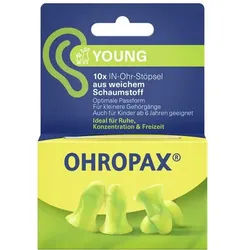 Ohropax® Young Schaumstoff In-Ohr Stöpsel