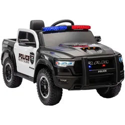 Xxxl Elektro-Kinderauto , Schwarz, Weiß , Metall, Kunststoff , 119x68x57 cm , unisex , Freizeit & Co, Gartenspielzeug, Kinder-Elektrofahrzeuge