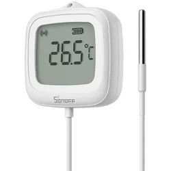 Sonoff SNZB-02LD LCD Temperatur Sensor mit Fühler & Anzeige, IP65, ZigBee