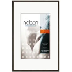 Nielsen Bilderrahmen , Schwarz , Metall , rechteckig , 60x80 cm , Bilder & Rahmen, Bilderrahmen, Bilder - & Fotorahmen