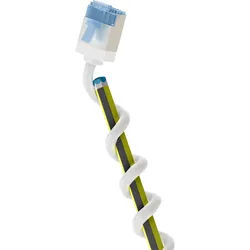 goobay LAN-Kabel CAT6A 0,15m weiß