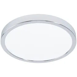 Eglo Badezimmer-Deckenleuchte , Weiß, Chromfarben , Metall, Kunststoff , 2.8 cm , Lampen & Leuchten, Innenbeleuchtung, Deckenleuchten, Deckenleuchten
