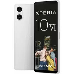 Xperia 10 VI 128 GB 5G Smartphone 15,5 cm (6.1 Zoll) Android 48 MP Dual Kamera Dual Sim (Weiß) (Versandkostenfrei)