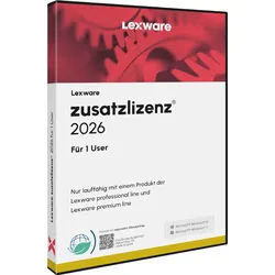Lexware zusatzlizenz 2026 für 1 User - Abo