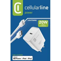 Cellularline Lade-Set - USB-C Charge Kit - weiß Handy-Netzteile weiß