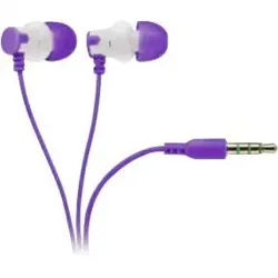 Vivanco HS 100 PU Headset Wired In-ear Calls/Music Purple (Kabelgebunden), Kopfhörer, Violett