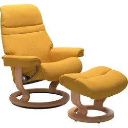 Stressless® Fußhocker »Sunrise«, mit Classic Base, Gestell Eiche Stressless® yellow Q2 FARON