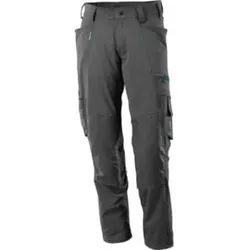 Mascot Hose mit Knietaschen, Stretchstoff Hose Größe 76C43, dunkelanthrazit