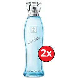 Sibastore Eau de Parfum 2x 100ml Barbara Steinberger C`est Moi Eau de Parfum Frauenduft Duft, 2-tlg., Intensiv blumig Parfüm Geschenk für Damen Frauen Mädchen