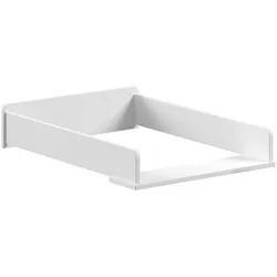 Vipack Wickelaufsatz , Weiß , Holz , Kiefer , massiv , 53x14x72.6 cm , Babymöbel & Kindermöbel, Babyzimmer, Wickelkommoden & Zubehör, Wickelaufsätze