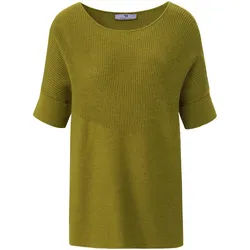 Le pull manches kimono courtes Peter Hahn vert