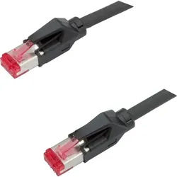 Bachmann Patchkabel Cat6A 1m grau S/FTP 918.006 RJ45 AWG27 1:1