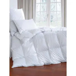 La couette d’été en duvet env. 135x200 cm Kauffmann blanc