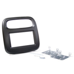 Radioblende OPEL Vivaro, RENAULT Trafic ab 2014 2DIN schwarz